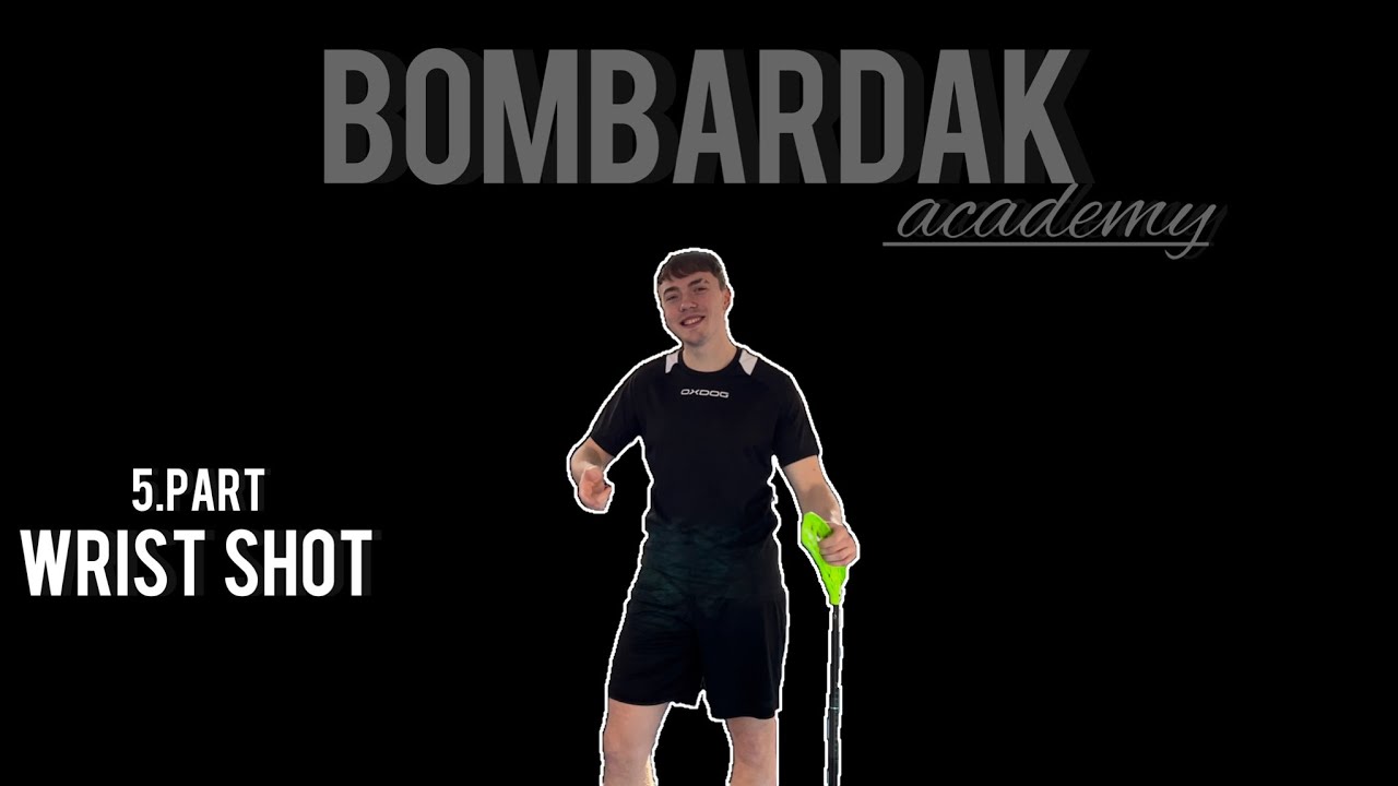 Střelba příklepem/Wrist shot || 5. part Floorball academy