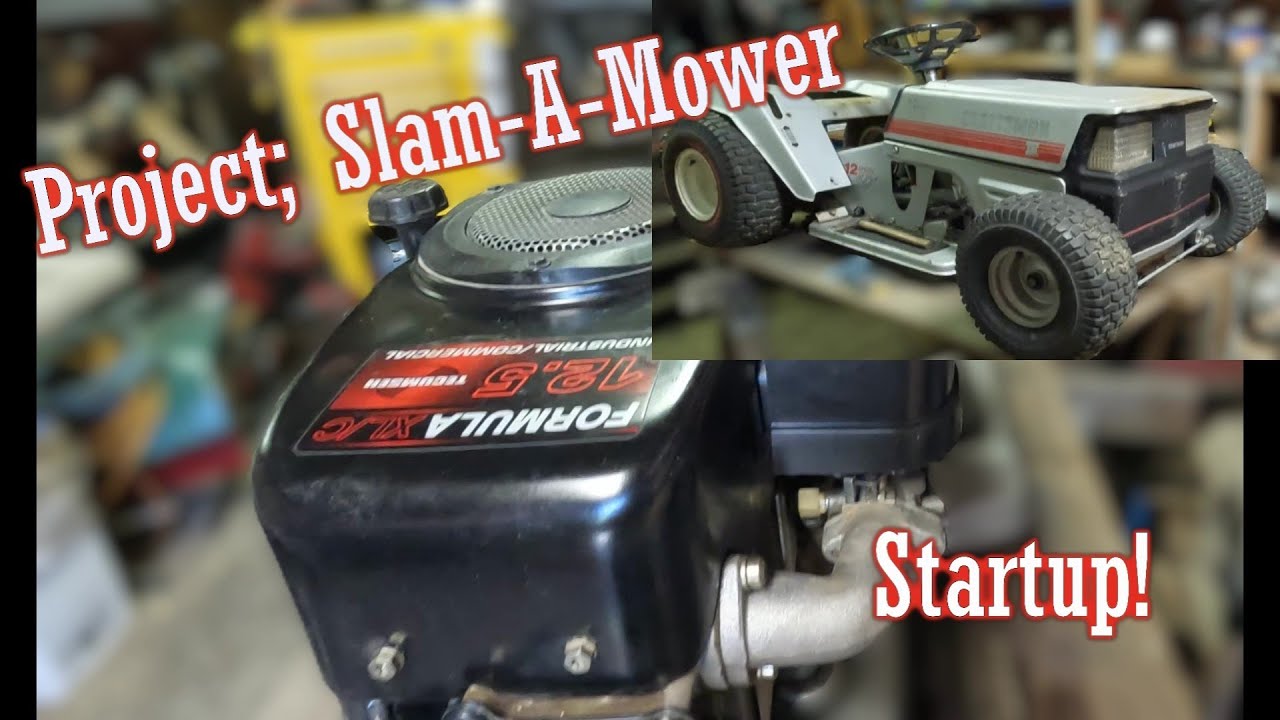 Project Slam-A-Mower Startup!