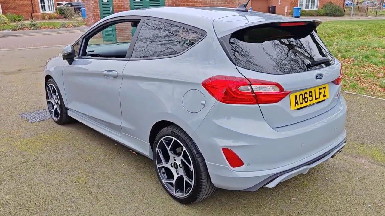 2019 Ford Fiesta St-2 Silver Fox Pearl
