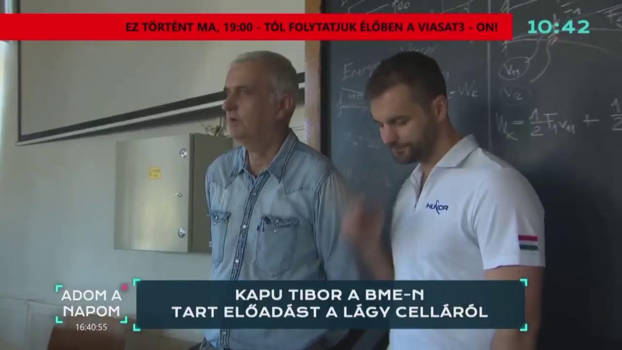 Kövesd velünk élőben Kapu Tibor napját! - Adom a napom
