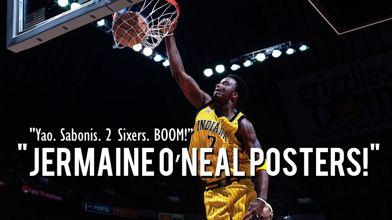 Top 10 Jermaine O'Neal dunks 💥🔥