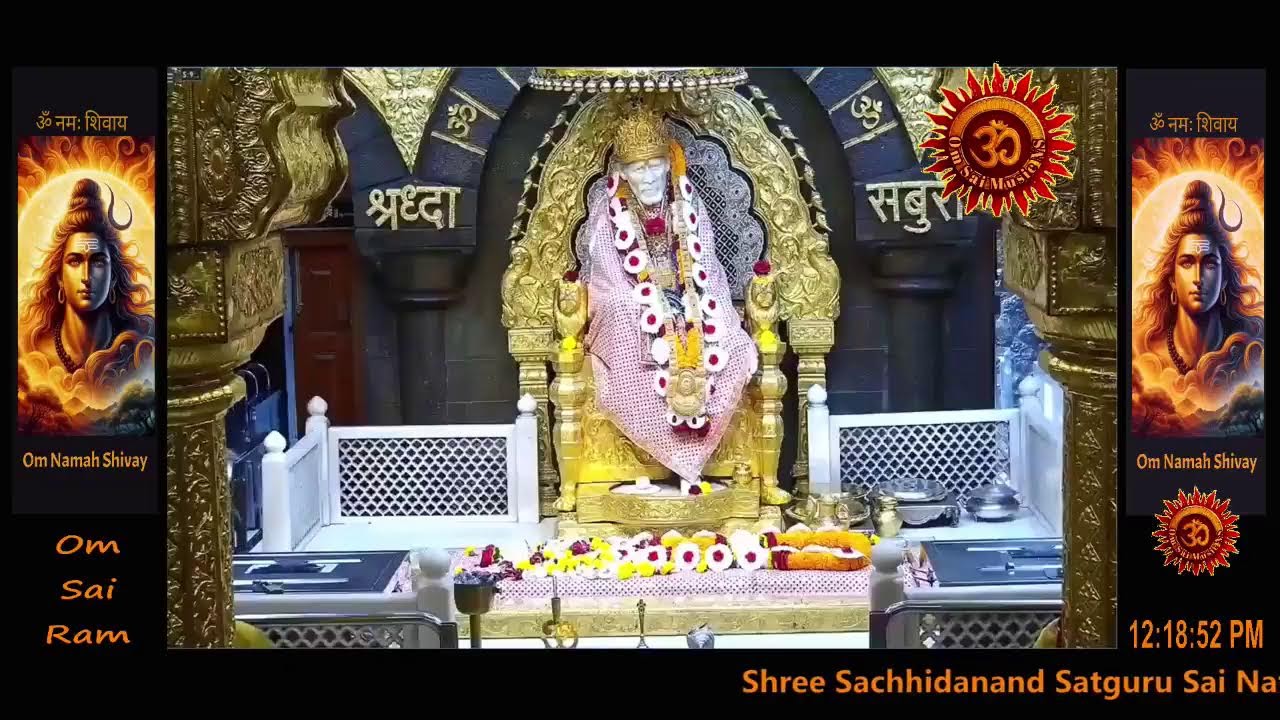 Sai Baba Darshan Live Today || 02 MAR 2026 || MONDAY || MORNING 2