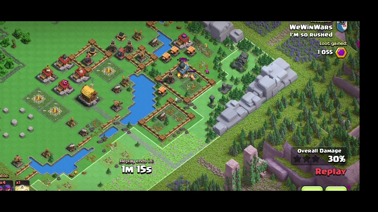 Barbarian Camp Level 2 : 3 stars in 2 attacks only -