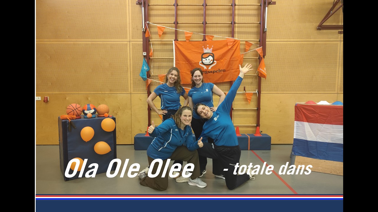 Koningsspelen dans 2026 Makkelijk &ndash; Ola Ole Olee &ndash; Beweegteam Onderwijs