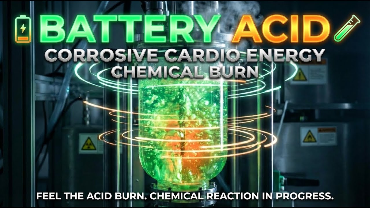 🔋 BATTERY ACID — Corrosive Cardio Energy | Chemical Burn 🧪