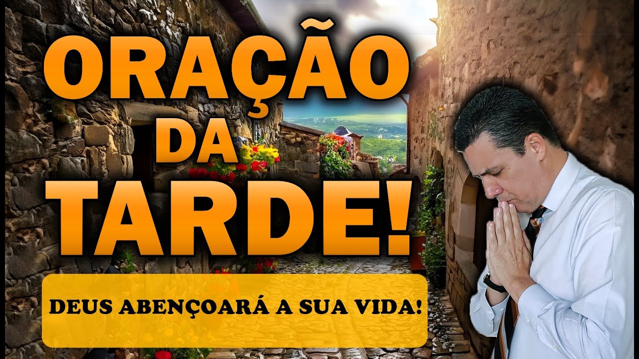 🕊️ Oração da tarde com o pastor José Carlos DEUS ABENÇOARÁ A SUA VIDA!