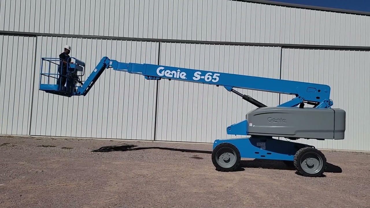 For sale Manlift Genie S-65 | FMI Machinery | Metalworking Machinery