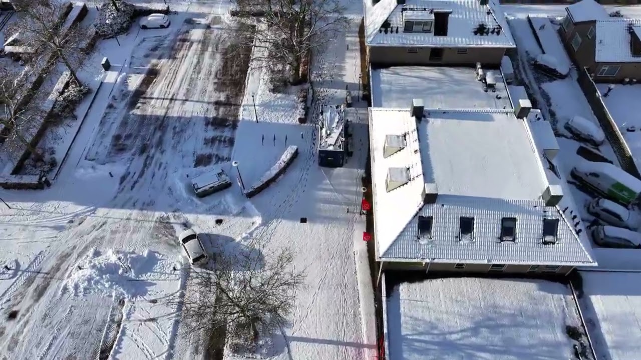 Sneeuw in Noordwolde 04-01-2026