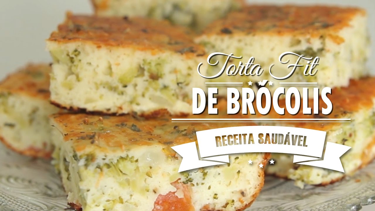TORTA FIT DE BRÓCOLIS SABOROSA | Mamãe Vida Saudável