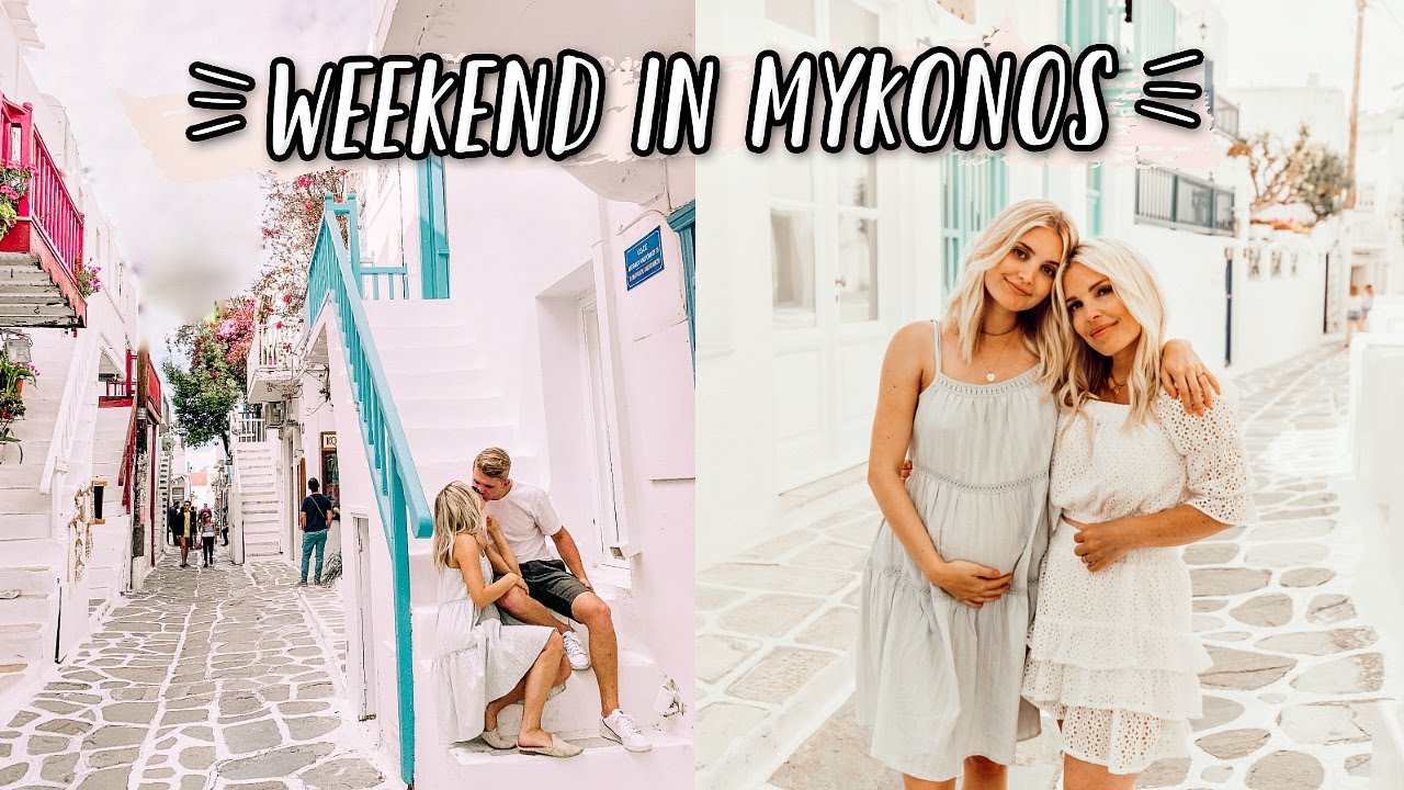 FIRST TIME IN MYKONOS, GREECE!