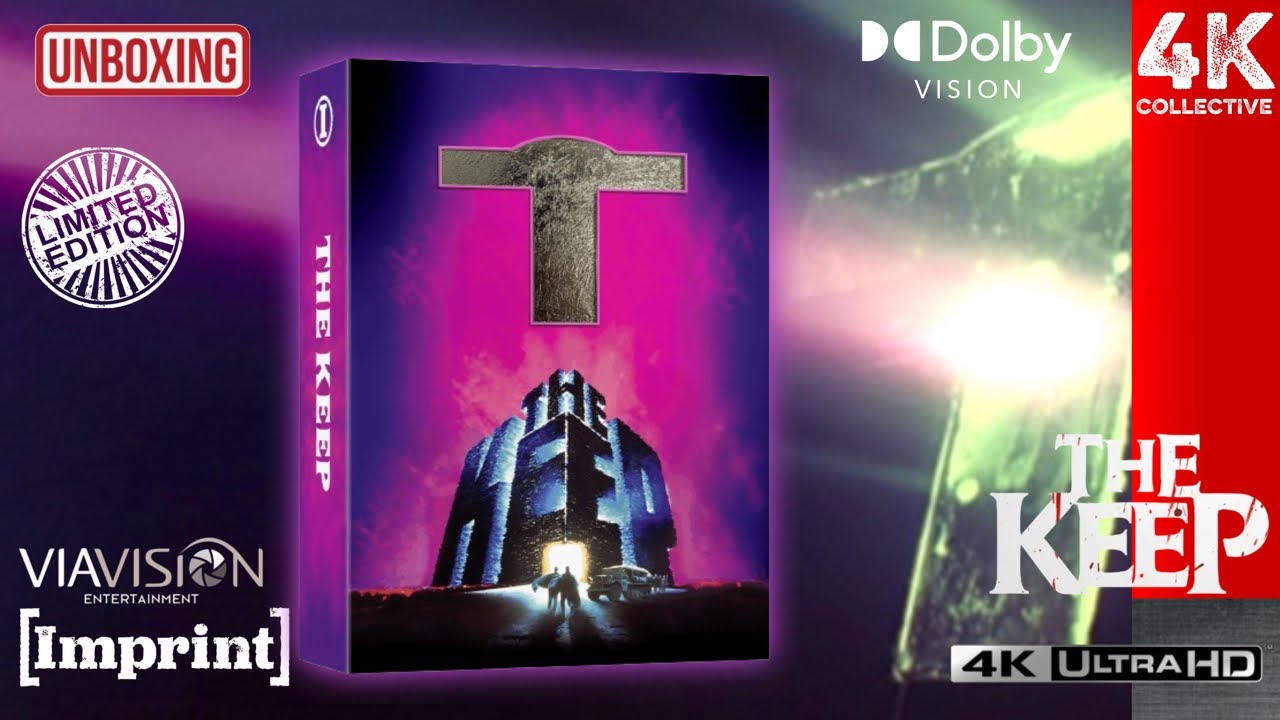 Распаковка ограниченного издания «The Keep» Майкла Манна на Blu-ray 4K UltraHD ViaVision Cross Re...