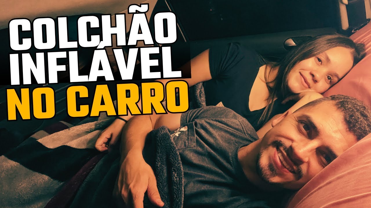 Acampando no Carro: Dormindo Confortavelmente com Colchão Inflável no gol G5.