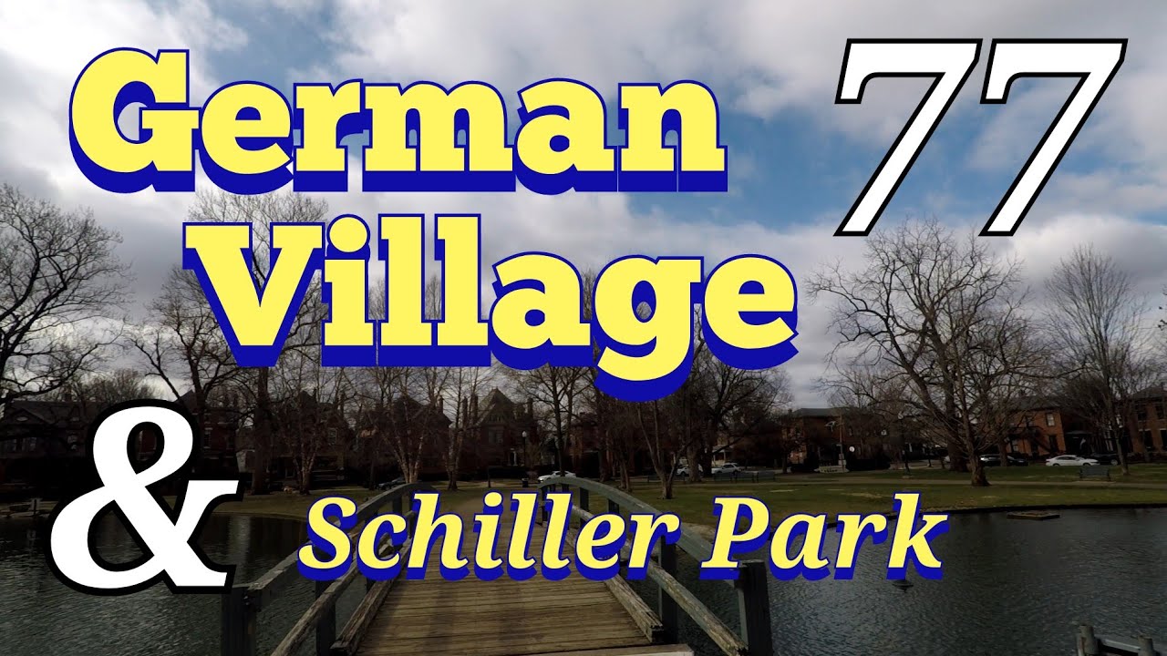 Drive Time 77  l  German Village and Schiller Park in Columbus, Ohio. USA  l  ThatguyJunJun