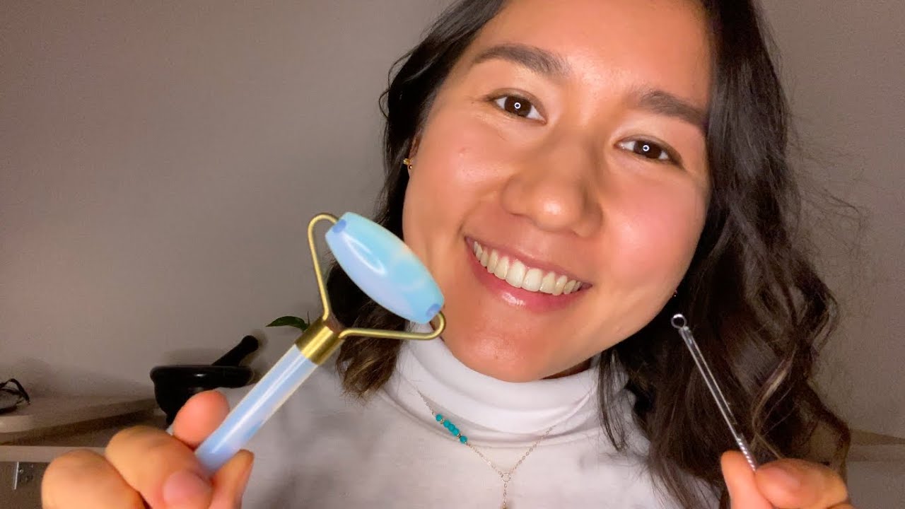 [ASMR] Facial Treatment and Extraction Soft Spoken Spa Roleplay (with Glove Sounds)