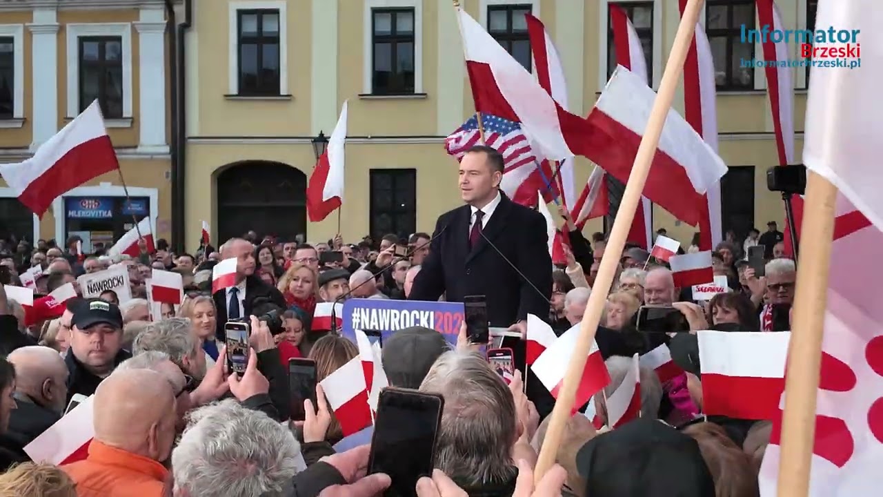 Karol Nawrocki kandydat na Prezydenta RP z wizytą w Tarnowie / 28 marca 2025 r.