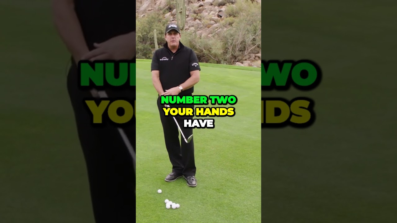 3 Steps to Chipping with Phil Mickelson  #golf