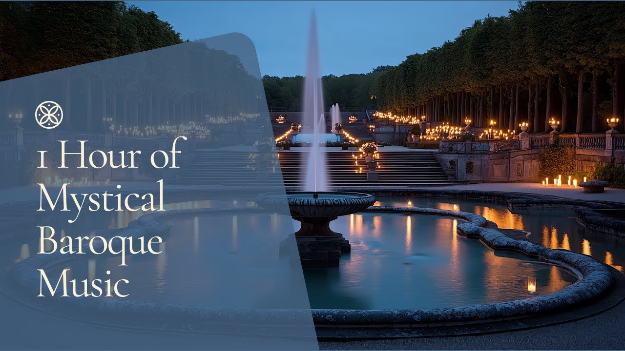 Mystical Night in the Gardens of Versailles (1 Hour) | Classical Ambience for Focus & Reflection