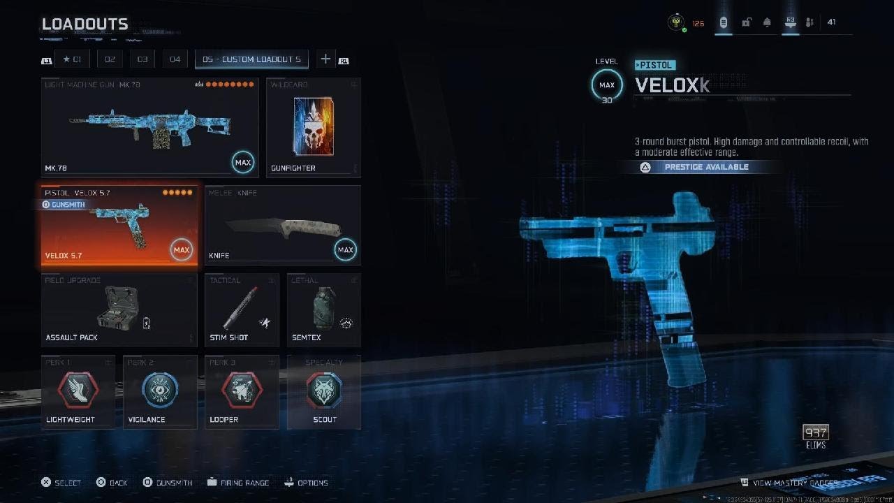 Mk.78 186 kills double nuke Bo7 