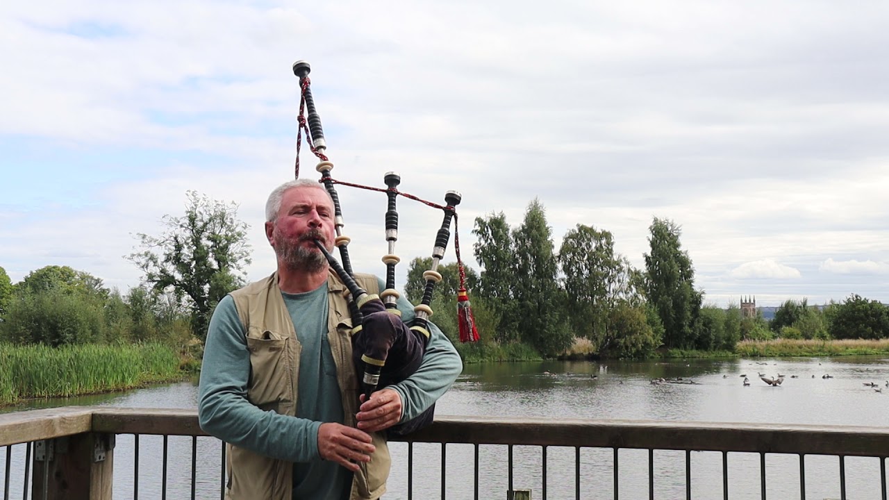 Lochanside, at Larbert Loch (Piping 100 Day 44)
