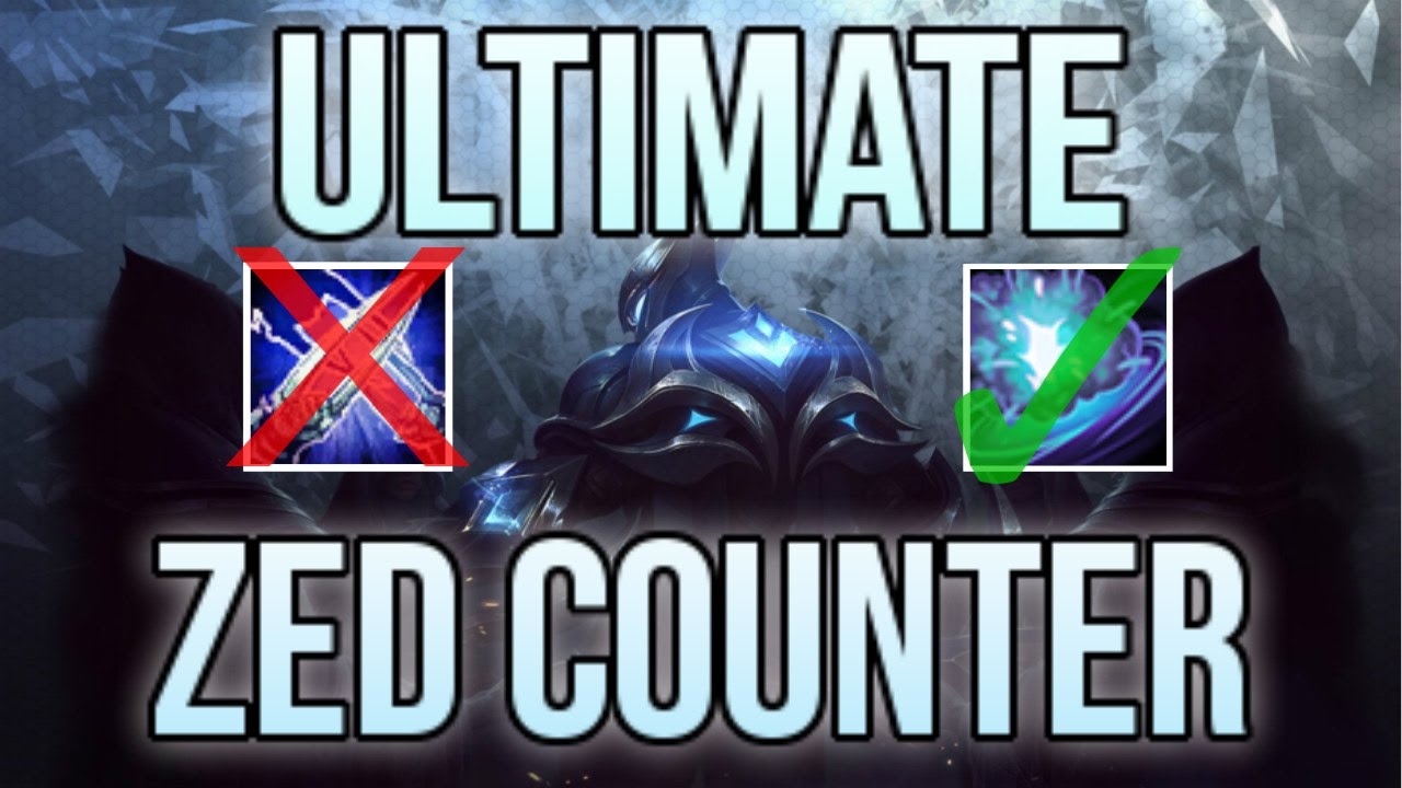 ULTIMATE ZED COUNTER - HOW TO MAKE ZED COMPELTELY WORTHLESS! (100% WINRATE) | League of Legends