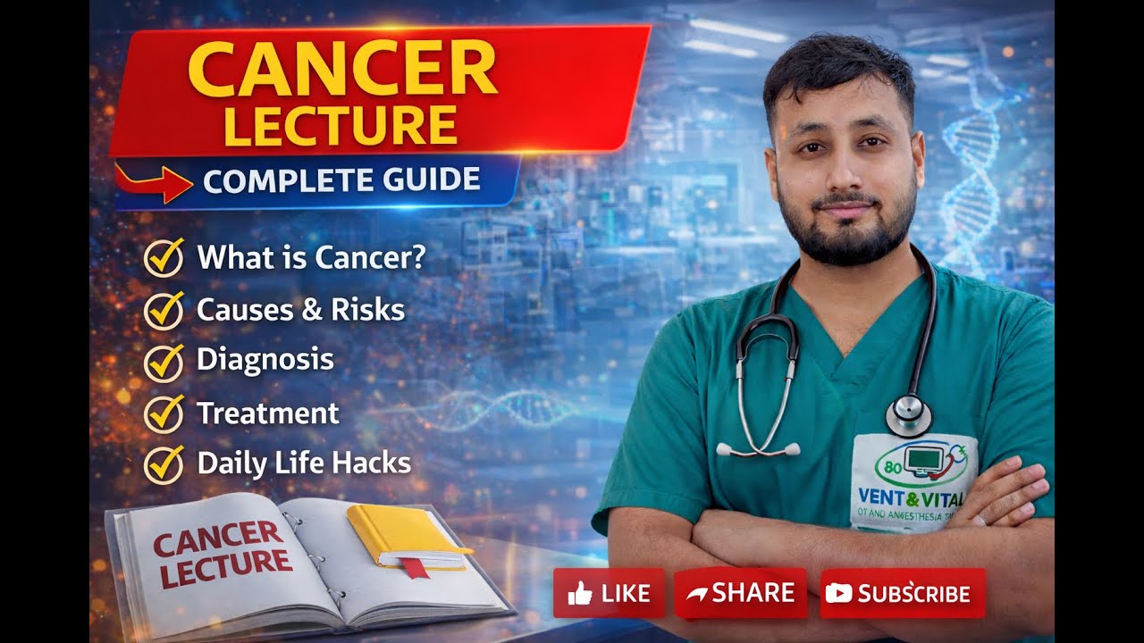 World Cancer Day Special COMPLETE LECTURE For Nursing, OT, ICU, Allied Health & General Public