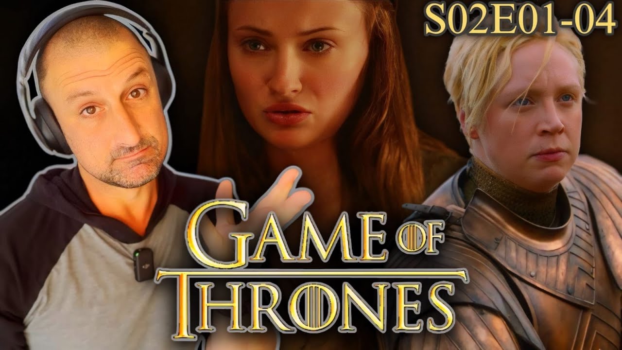 SOBER GUY watching ** GAME OF THRONES ** SEASON 2 EPISODE 1-4