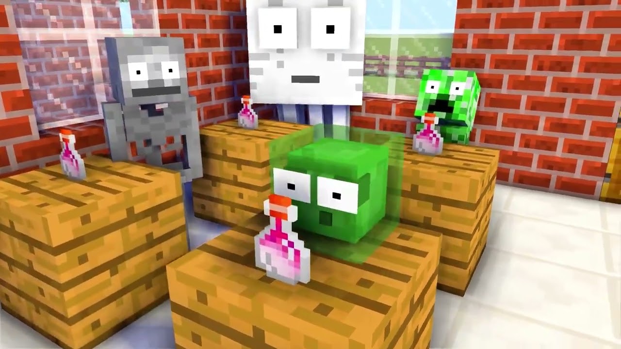 MONSTER SCHOOL: MAGIC POTION CHALLENGE! 🧪😱 (Minecraft Animation)