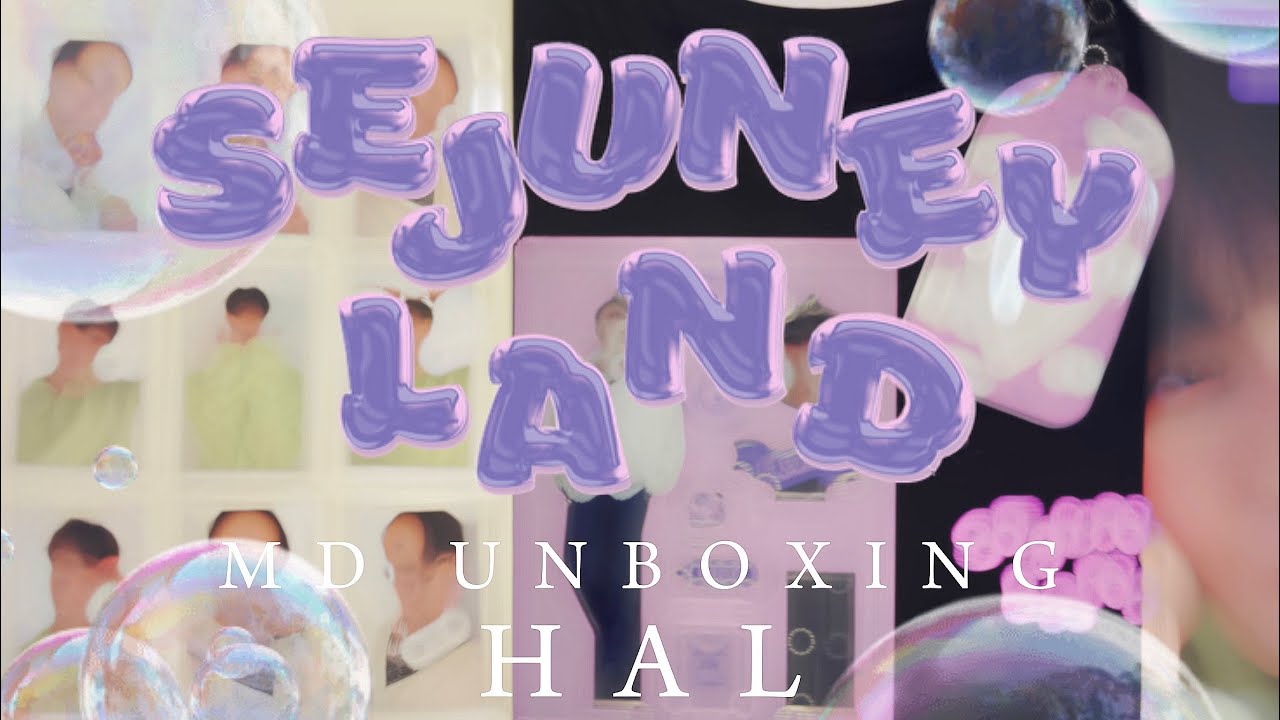 [SEJUNEY LAND] VICTON LIM SEJUN 1st FANMEETING OFFICIAL MD UNBOXING 🫧🎡