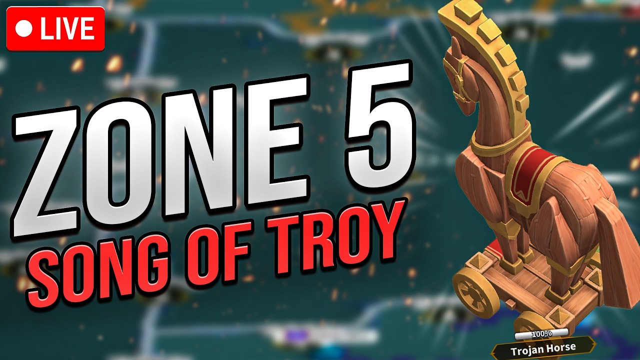 ZONE 5 FIGHT | A-SEED SONG OF TROY | Rise of Kingdoms