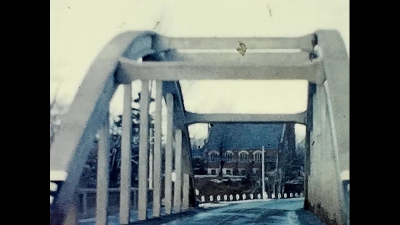 1960s Drive from Burlington to Oakville, Hwy 2 Lakeshore Rd