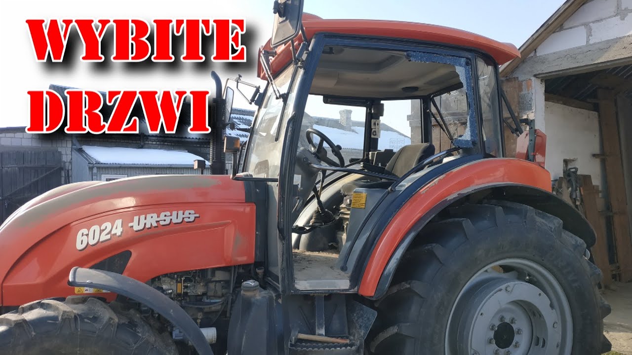 I WEŹ BĄDŹ TU PATRIOTĄ || Problem z szybą-drzwiami w Ursus 6024 || POMOCY