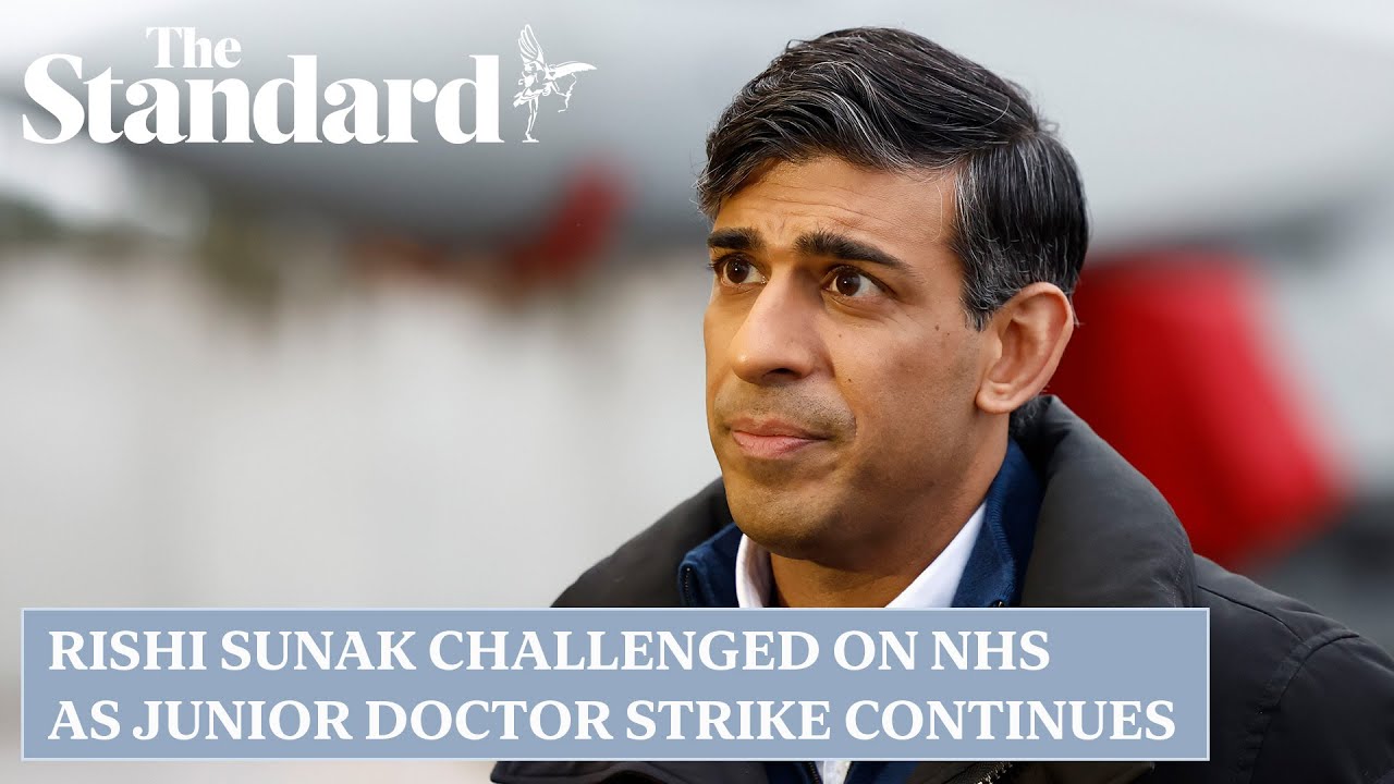 Rishi Sunak insists he does not want to ‘run down’ the NHS as junior doctors continue strike action