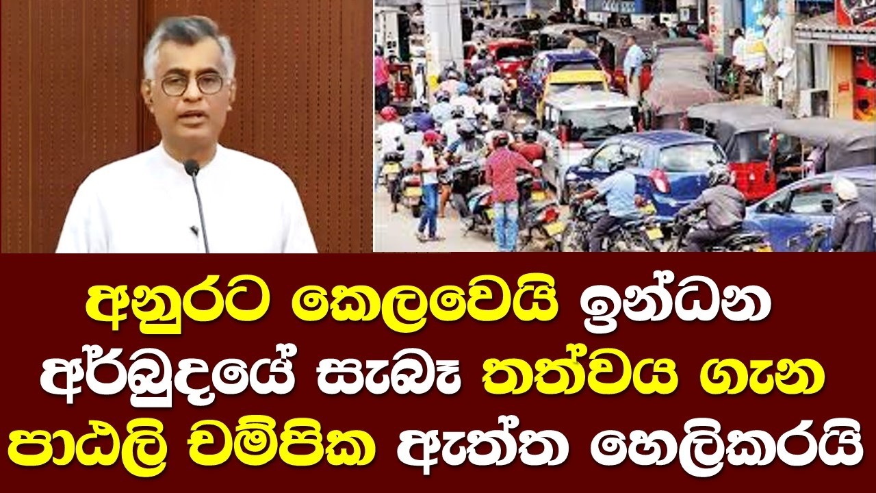 අනුරට කෙලවෙයි ඉන්ධන අර්බුදටේ සැබෑ තත්ත්වය ගැන ඇත්ත පාඨලි හෙලිකරයි/ Patali Champika Talk
