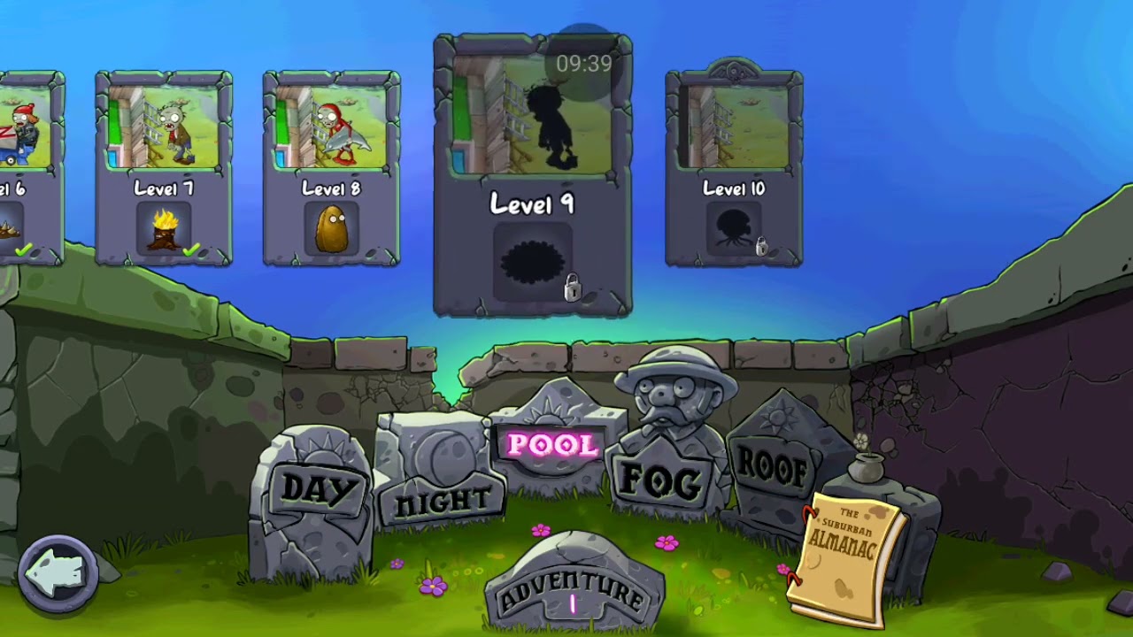 เกม Plants vs Zombies 1 ตอนสระน้ำ (สุดท้าย)