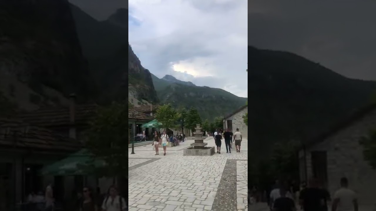 Lepushe, Albania. Bjeshket e Namuna. Northern Albania Mountains. Beautiful village