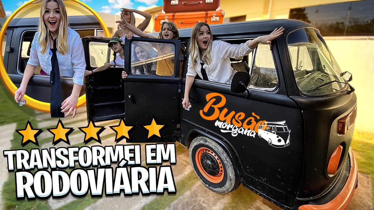 MONTAMOS uma RODOVIÁRIA na nossa CASA!! 🚌 ‹ Morgana Santana ›