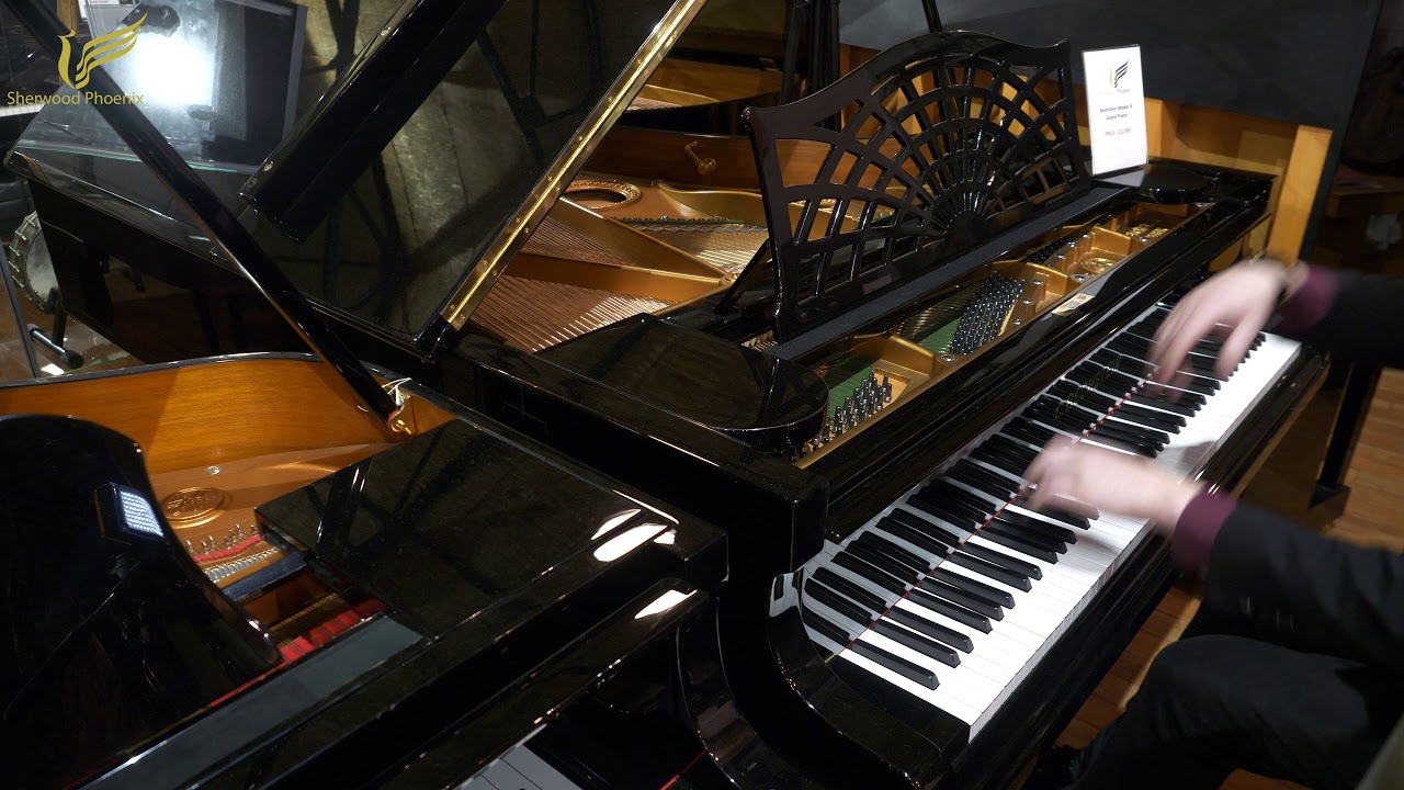 Bechstein Model B Fully Restored Grand Piano - Demonstrated by Sherwood Phoenix
