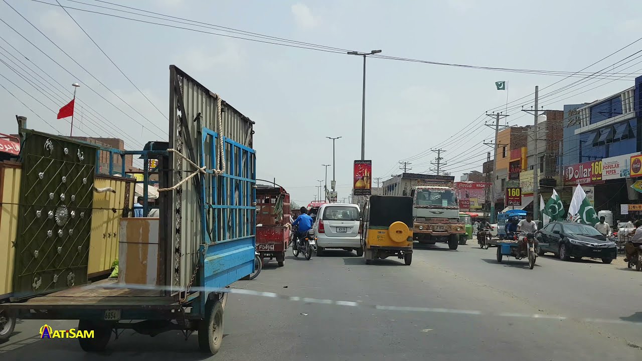 Satyana Road, Faisalabad | القيادة في باكستان