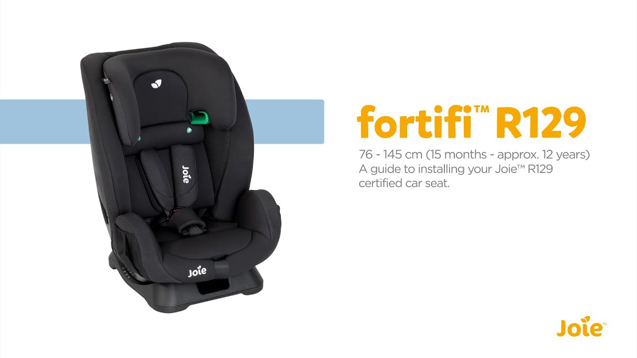 Fortifi™ R129 | Installing Your Harnessed Booster Seat