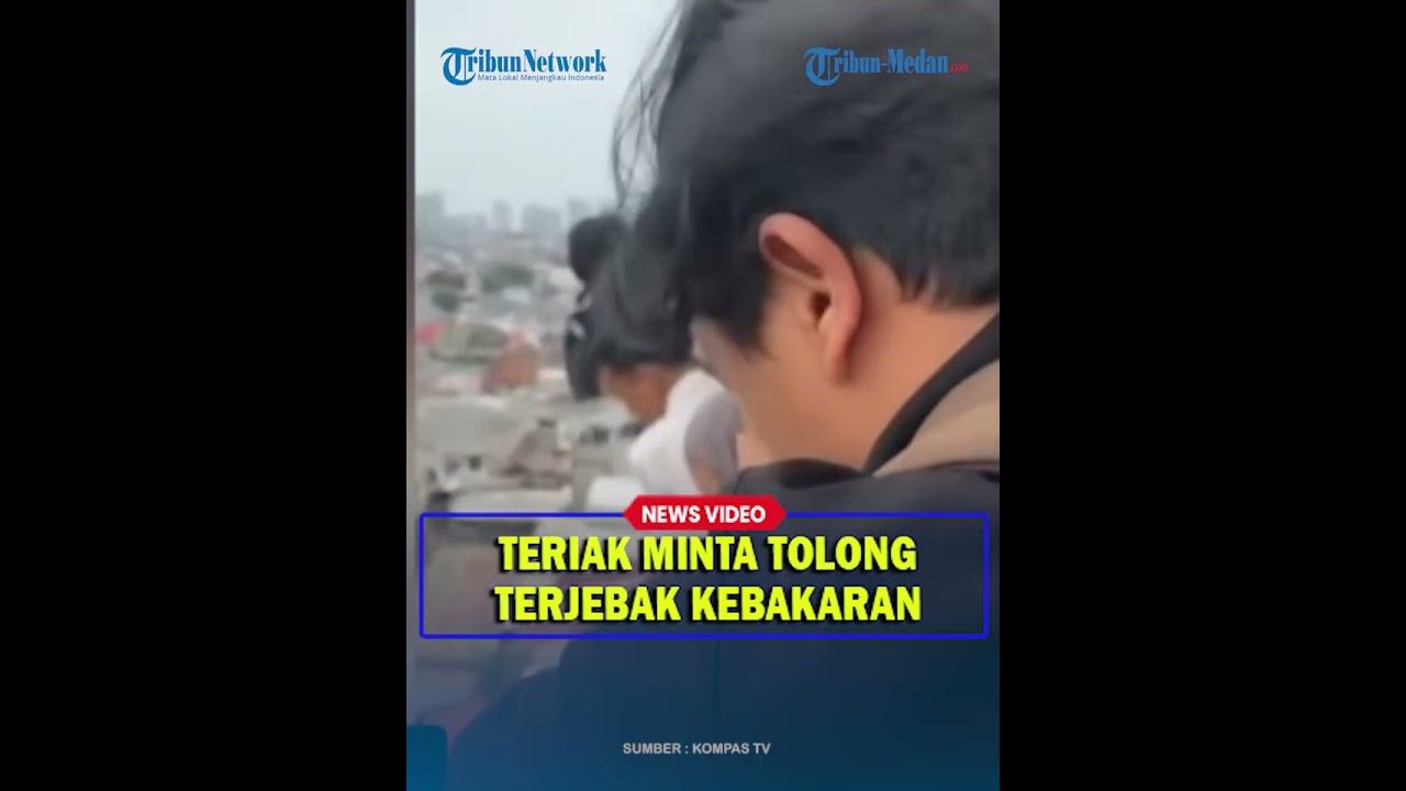 MENEGANGKAN, Detik-detik Evakuasi Pekerja Terra Drone Terjebak di Atap