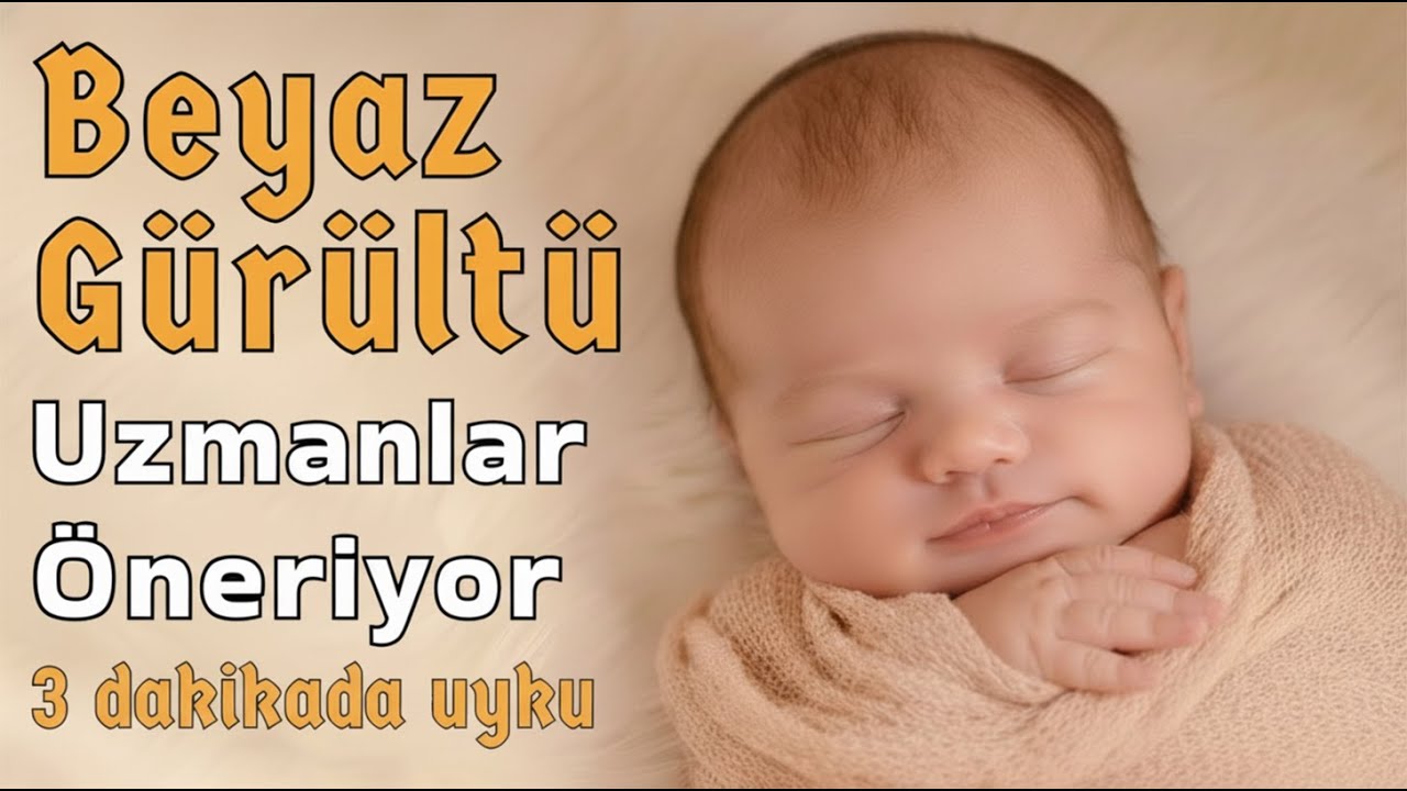 Beyaz Gürültü – Bebek Uyutma ve Derin Dinlenme 🌙 10 Saat Siyah Ekran