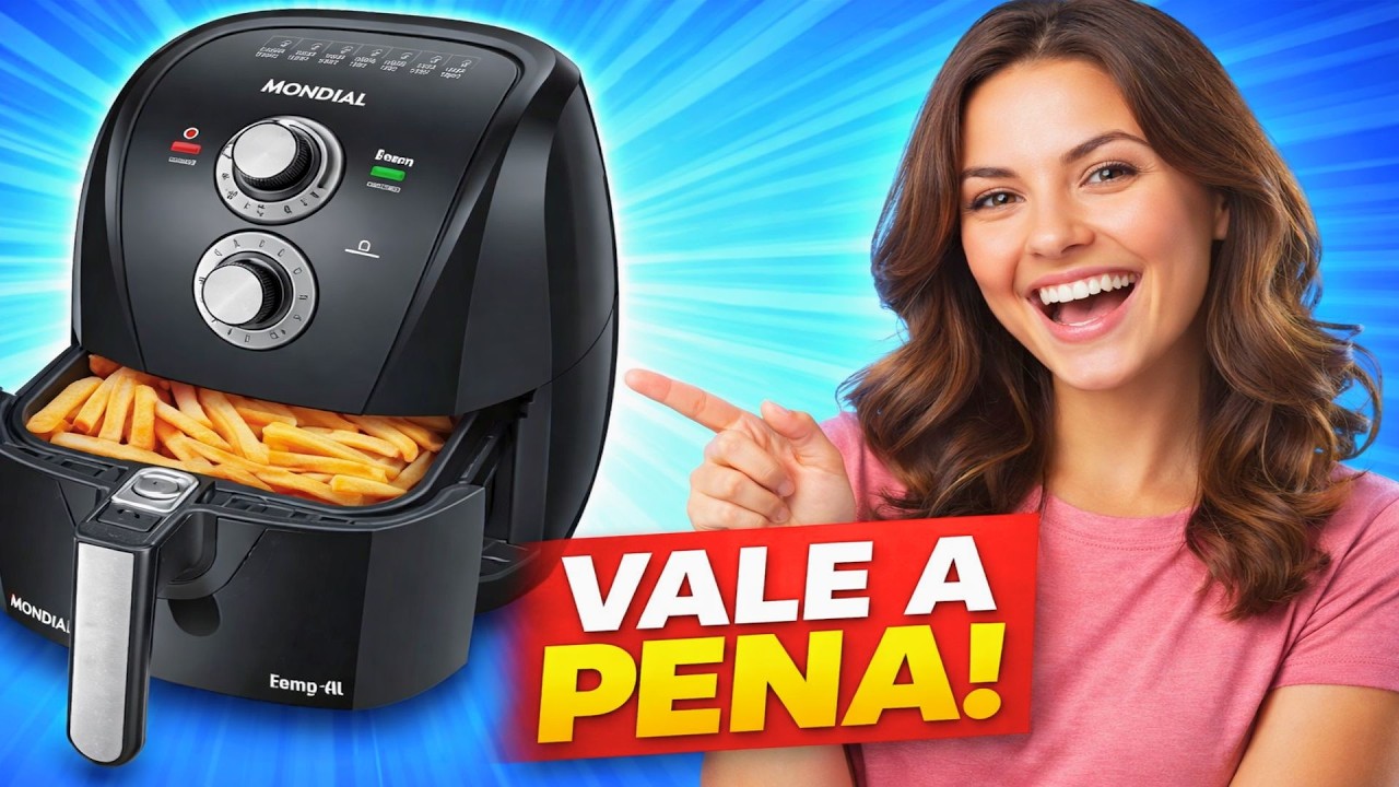 Fritadeira Air Fryer Mondial Family 4L Sem Óleo: O Melhor Achadinho Amazon para sua Cozinha! ✨1500W!