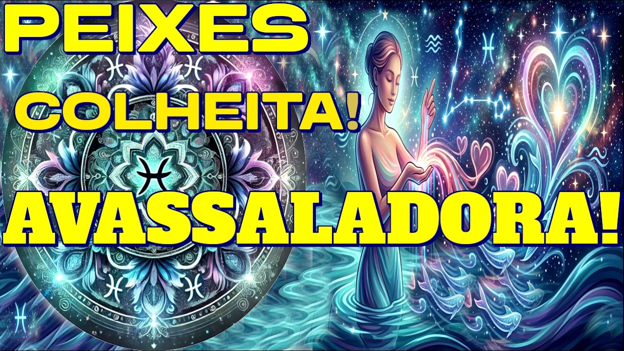 PEIXES♓ - COLHEITA AVASSALADORA NO AMOR CHEGA PARA CURAR E MUDAR TUDO!