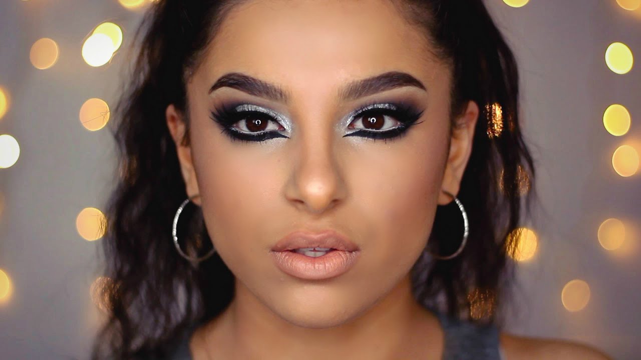 Icy Silver Winter Makeup Tutorial | Makeup By Leyla