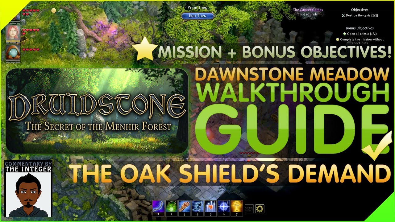 Druidstone Dawnstone Meadow Walkthrough Guide [The Oak Shield's Demand 100%]
