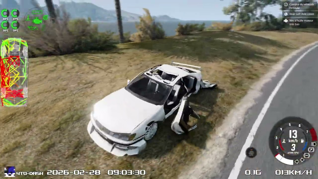 BeamNG.drive crash n°0001