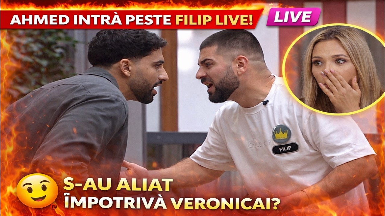 AHMED INTRĂ PESTE FILIP LIVE! S-AU ALIAT ÎMPOTRIVĂ VERONICAI ?
