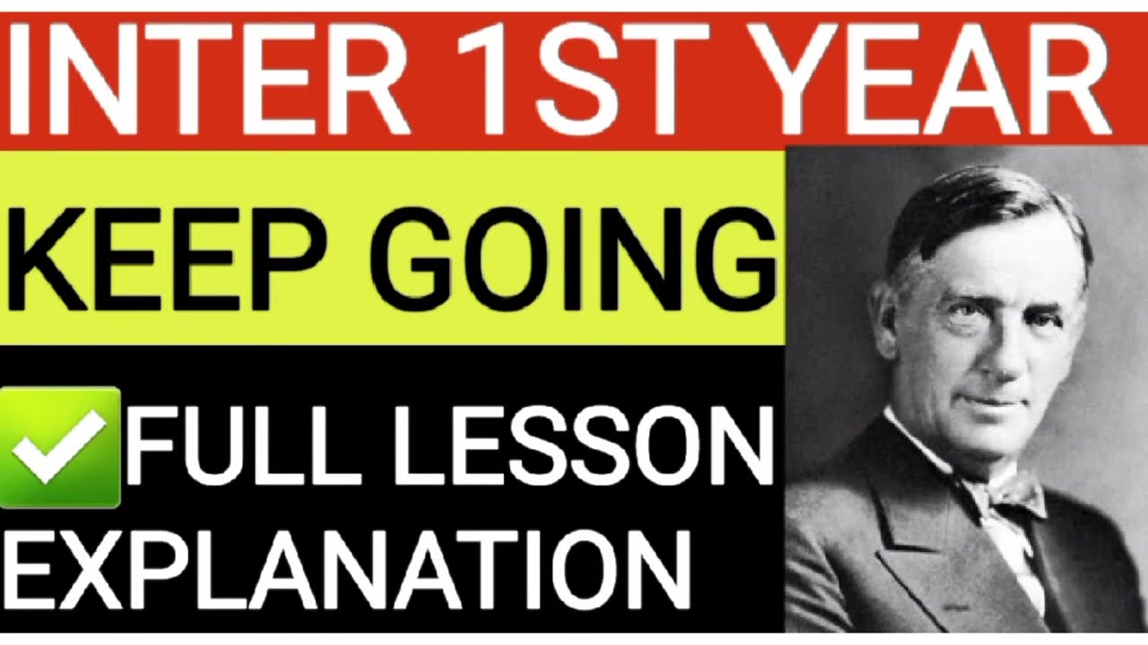 ✅FULL LESSON KEEP GOING EXPLAINED