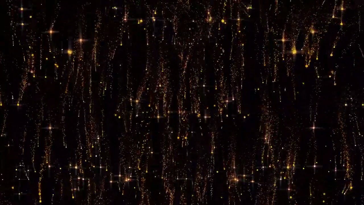 4k Golden Falling Stars source#awards  background