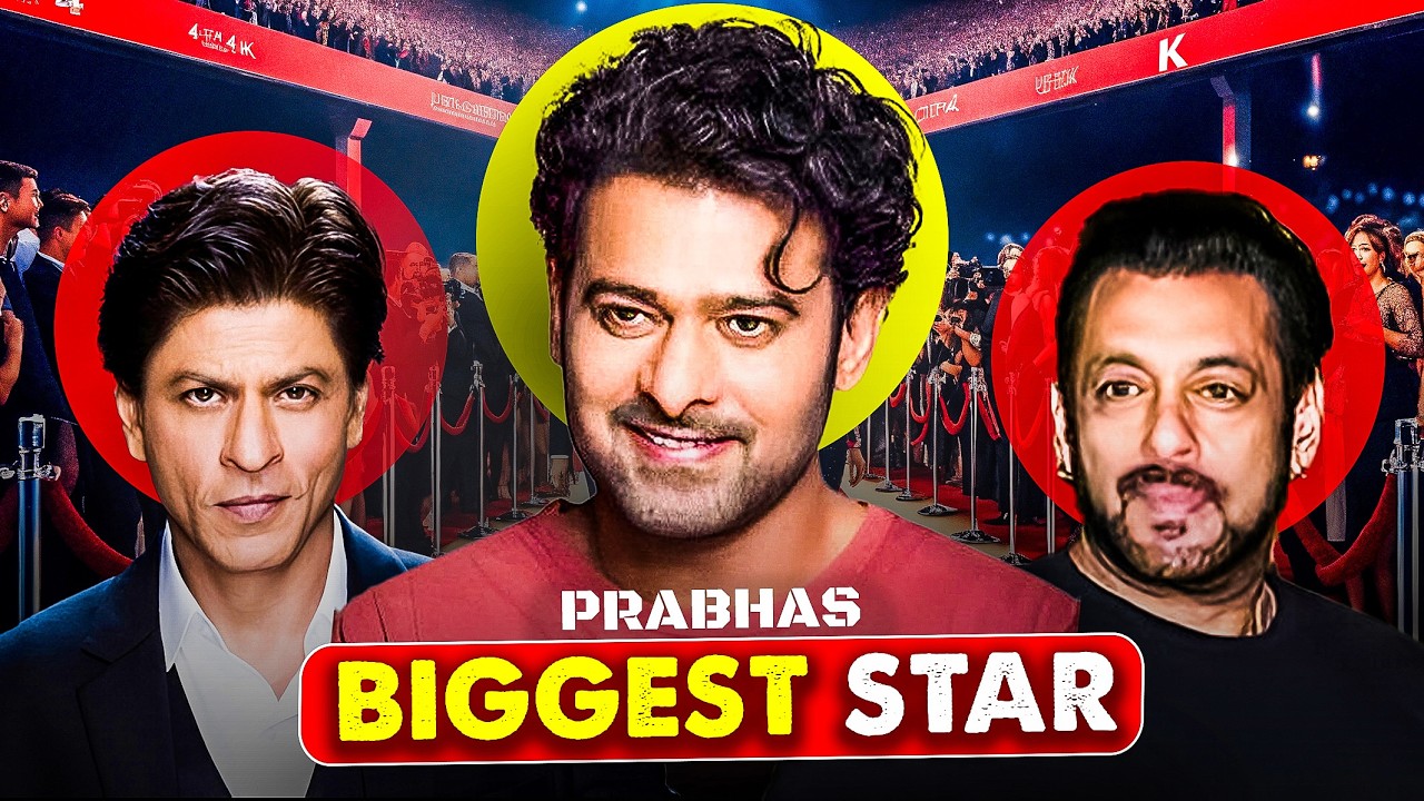 How Prabhas Became a Bigger Superstar Than Salman khan and Shah Rukh Khan | Manish chan